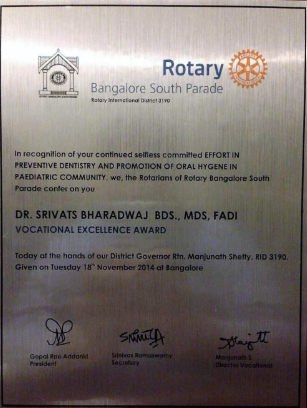 Rotary Excellence Award