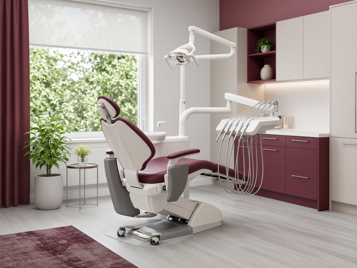Wheelchair-accessible dental chair
